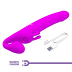 Party Up OLIVER USB Rechargeable Strapless Strap On 28.3cm Party Up