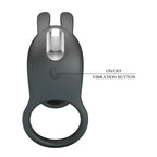 Party Up MARK USB Rechargeable Vibrating Cock Sleeve Black Party Up