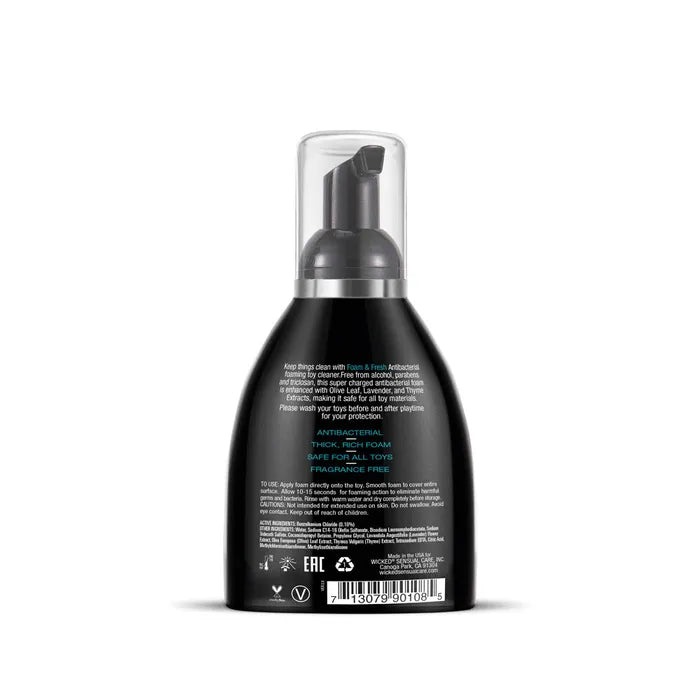 Wicked Foam  N Fresh Antibacterial Foaming Toy Cleaner 8 Oz Bottle Wicked