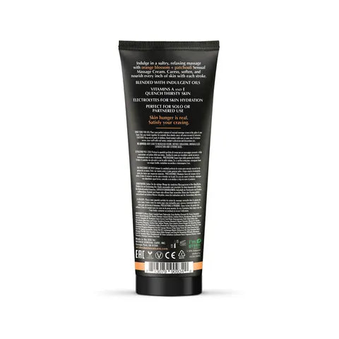 Wicked ORANGE BLOSSOM & PATCHOULI Sensual Scented Massage Cream 120ml Tube Secondary image