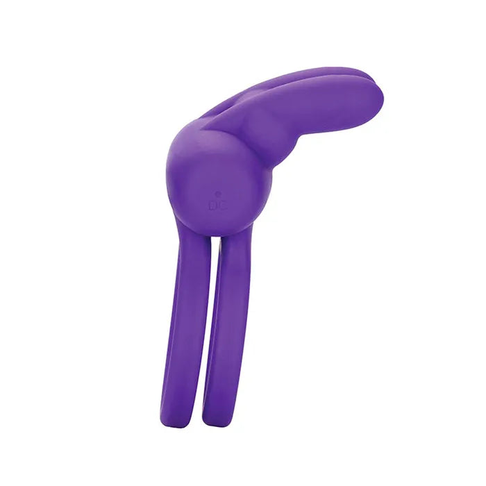 Adam & Eve ROCKIN' RABBIT USB Rechargeable Cock & Balls Ring Purple Adam & Eve