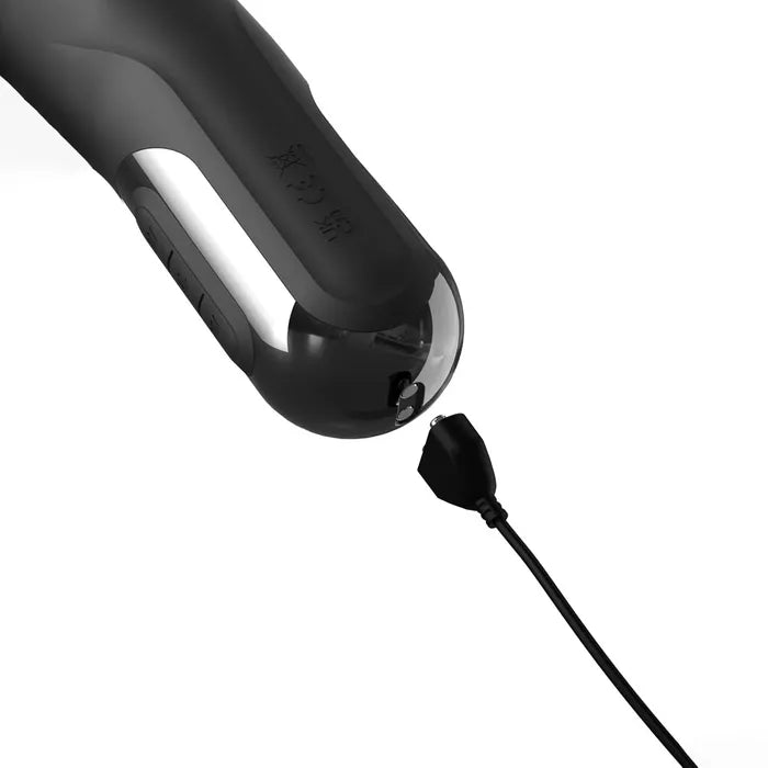 Pipedream FFS Sonix Silicone Thruster USB Rechargeable Thrusting Vibrator With Flicking Clit Stim Pipedream