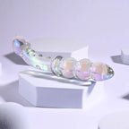Playboy Pleasure JEWELS DOUBLE Glass Double Ended Dildo 17.1cm Clear Playboy Pleasure