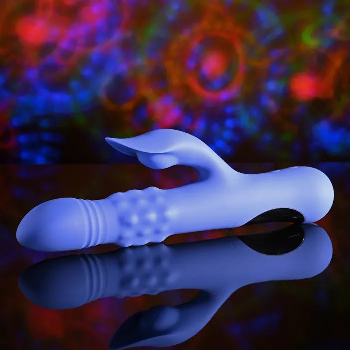 Evolved POP GOES THE O USB Rechargeable Thrusting & Bulging Rabbit Vibrator Evolved