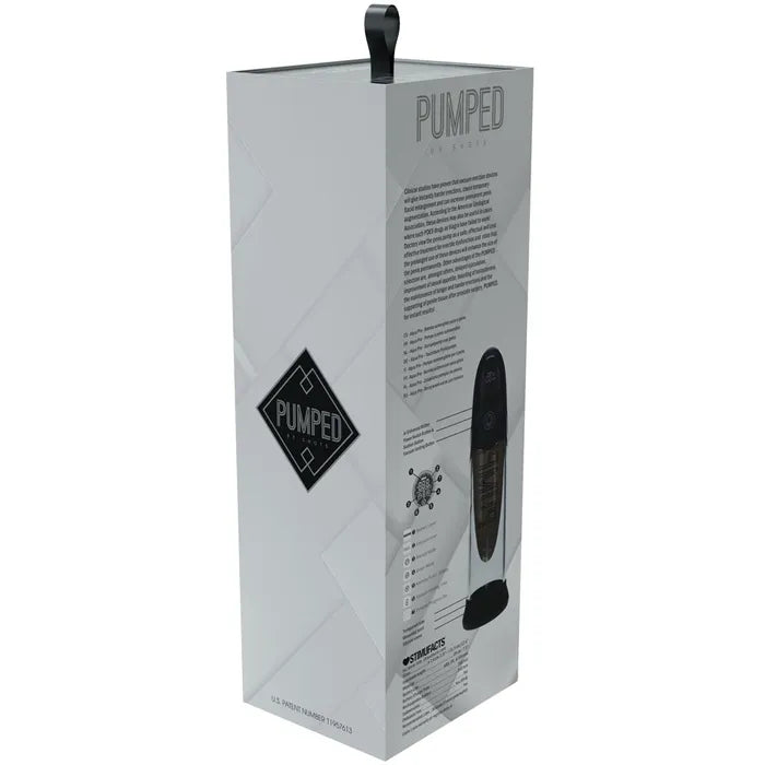 Shots Toys PUMPED Aqua Pro USB Rechargeable AI Enabled Submersible Auto Penis Pump Shots Toys