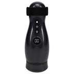PUMPED Virtuo Gunmetal USB Rechargeable Sucking & Vibrating Auto Masturbator Shots Toys
