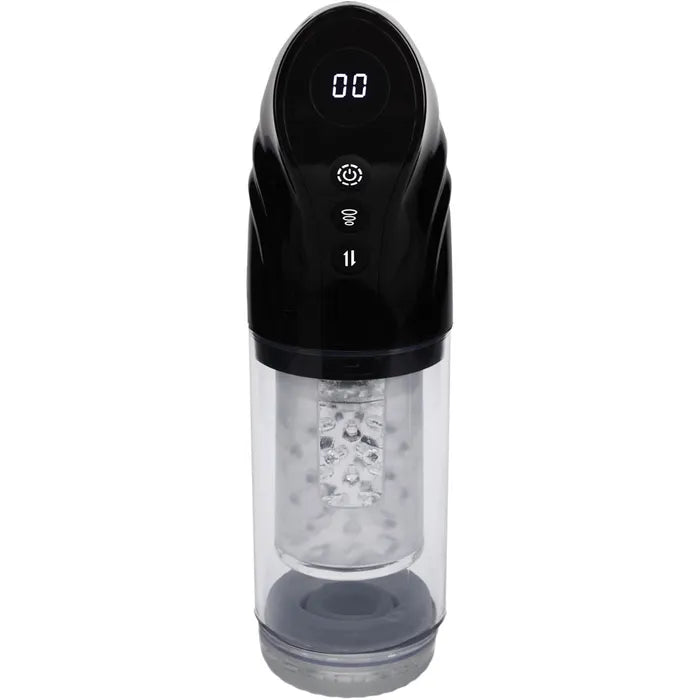 Shots Toys PUMPED Strokemate USB Rechargeable Sucking Rotating & Thrusting Auto Masturbator Secondary image
