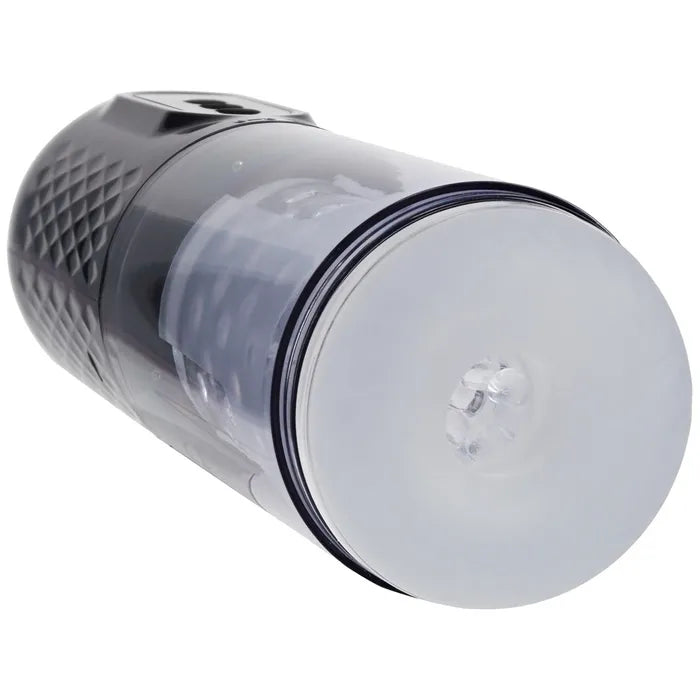 PUMPED Vortex Gunmetal USB Rechargeable Sucking Rotating & Thrusting Auto Masturbator Secondary image