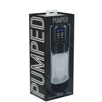 Shots Toys PUMPED UltraLift Gunmetal USB Rechargeable Auto Masturbator Shots Toys
