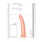Shots Toys REALROCK Realistic Slim Dildo With Suction Cup 7 Inch Shots Toys