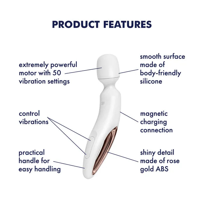 Satisfyer Wand erland USB Rechargeable Massage Wand Satisfyer