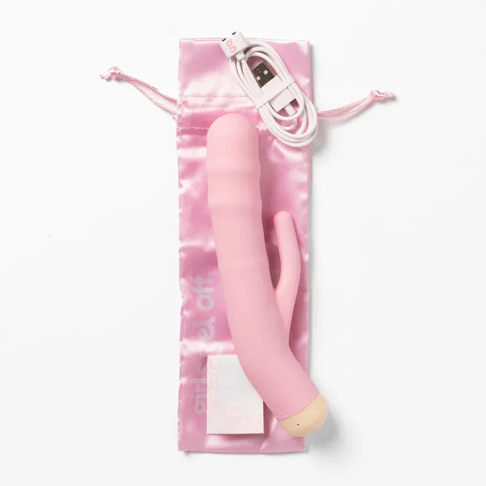 Girls Get Off DeeDee USB Rechargeable Thrusting Rabbit Vibrator Girls Get Off