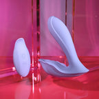 Playboy Pleasure LILAC FANTASY USB Rechargeable Tapping Vibrator With Remote Playboy Pleasure