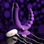 Evolved THE RIDER USB Rechargeable Double Ended Vibrator With Wireless Remote Evolved