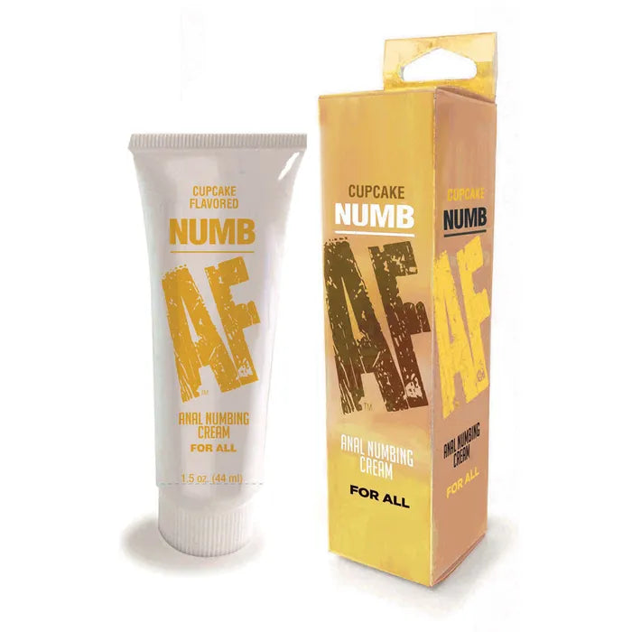 Little Genie Numb AF Flavoured Anal Numbing Cream 44ml Tube Little Genie