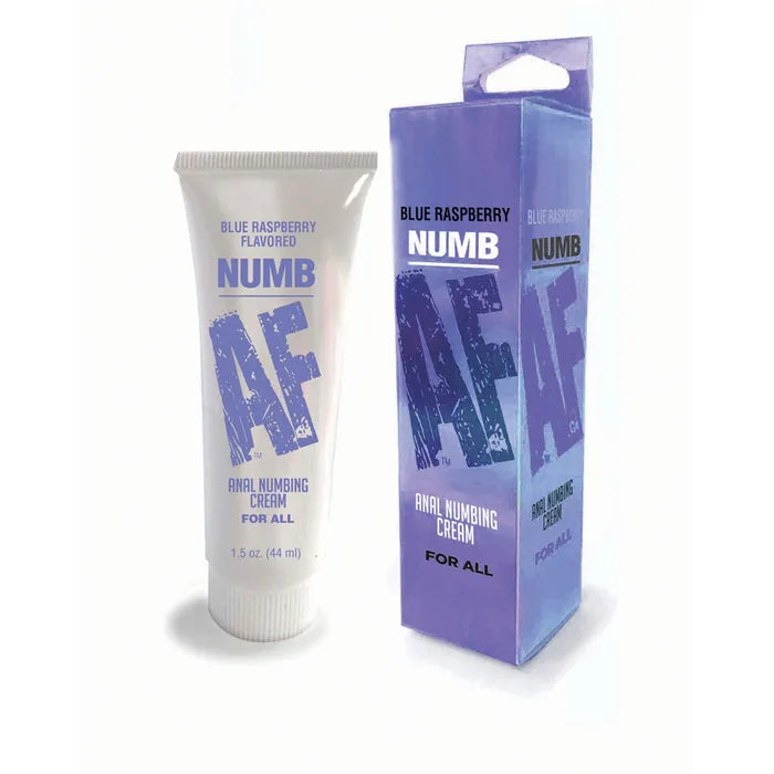 Little Genie Numb AF Flavoured Anal Numbing Cream 44ml Tube Little Genie