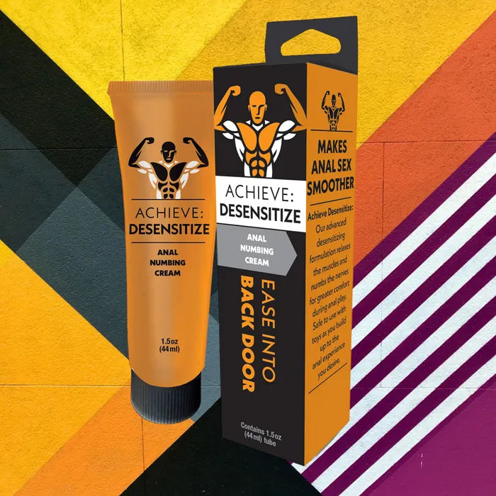 Little Genie Achieve Desensitize Anal Numbing Cream 44ml Tube Little Genie