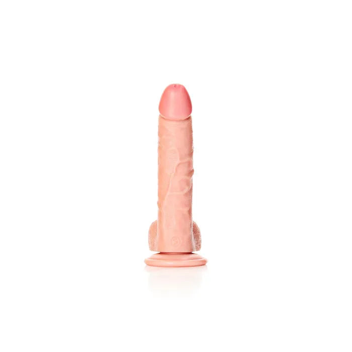 Shots Toys REALROCK Realistic Regular Curved Dong With Balls 8 Inch Secondary image