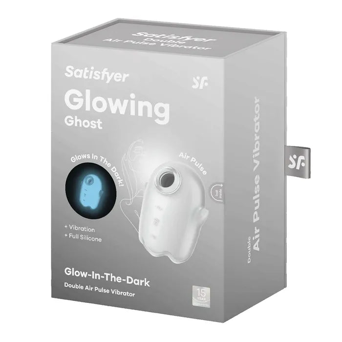 Satisfyer Glowing Ghost Glow In Dark USB Rechargeable Air Pulse Stimulator Satisfyer