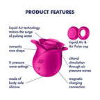 Satisfyer Pro 2 Modern Blossom USB Rechargeable Air Pulse Rose Stimulator Satisfyer