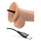 Adam & Eve Adams True Feel USB Rechargeable Vibrating Dildo 7 Inch Adam & Eve