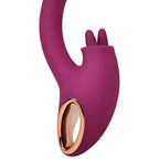 Adam & Eve ROSE GOLD CLIT TICKLER USB Rechargeable Rabbit Vibrator Adam & Eve