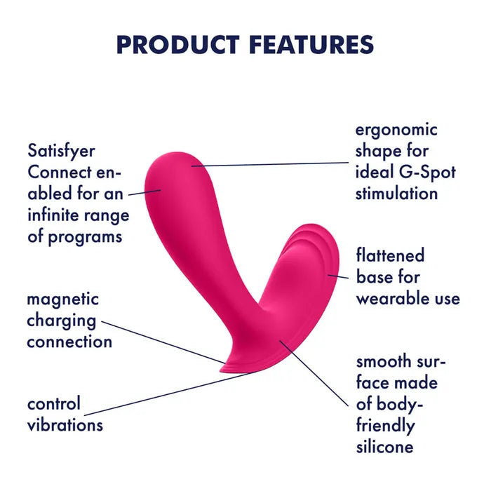Satisfyer Top Secret Wearable Vibrator With App Control Satisfyer