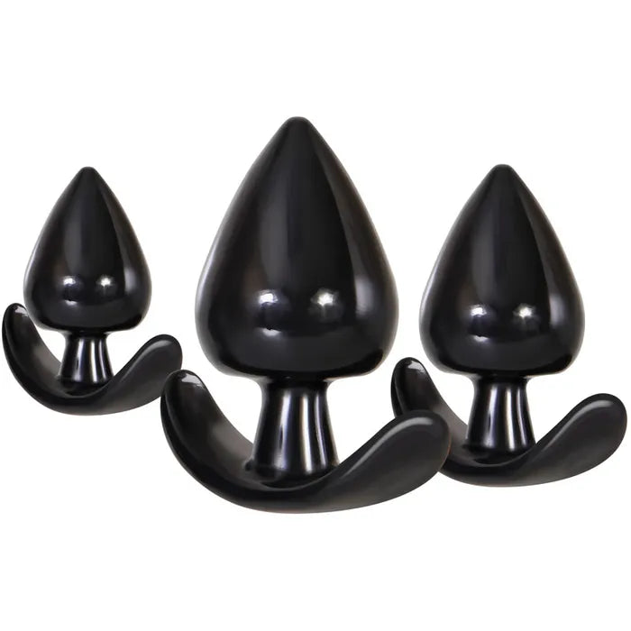 Evolved Anal Delights Butt Plugs Set Of 3 Sizes Evolved