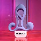 Playboy Pleasure FANTASY CAGE USB Rechargeable Vibrating Penis Sleeve Playboy Pleasure
