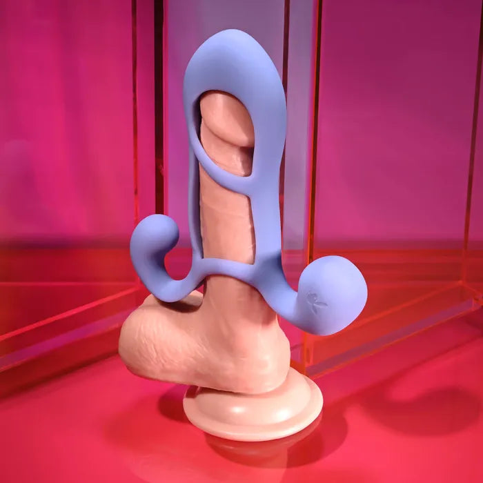Playboy Pleasure FANTASY CAGE USB Rechargeable Vibrating Penis Sleeve Secondary image