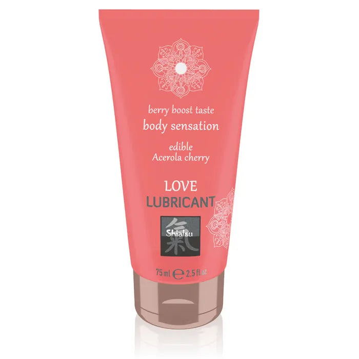 Hot Production SHIATSU Love Lubricant White Tea & Peach Flavoured 75ml Hot Production
