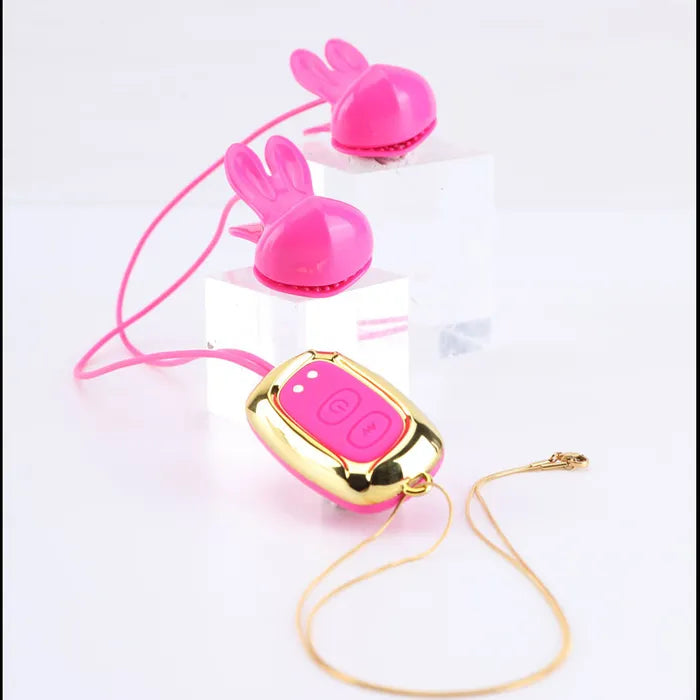 Maia MOLLI USB Rechargeable Vibrating Nipple Clamps & Necklace