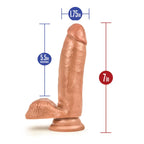 Blush Novelties Coverboy Manny The Fireman Dong 6.75 Inch Blush Novelties