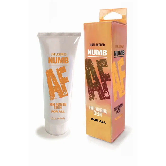 Little Genie Numb AF Flavoured Anal Numbing Cream 44ml Tube Little Genie
