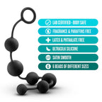 Blush Novelties Anal Adventures Platinum Silicone Large Anal Beads 40cm Blush Novelties