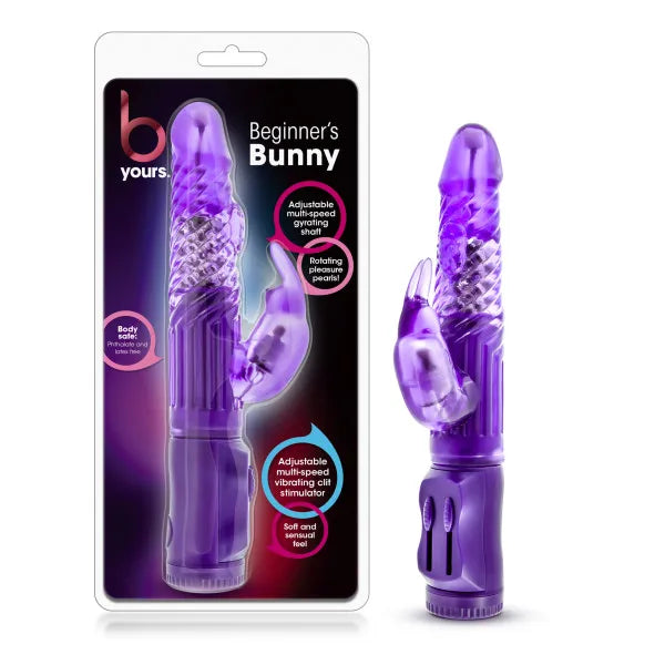 Blush Novelties B Yours Beginners Bunny Rabbit Vibrator Blush Novelties