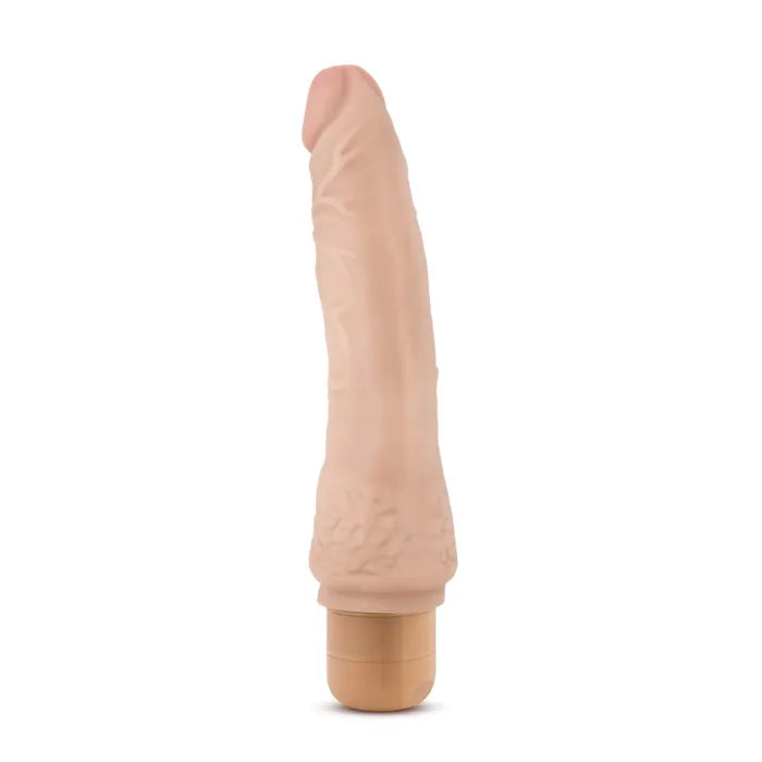 Blush Novelties Dr Skin Cock Vibe 7 Vibrating Dong 8.5 Inch Blush Novelties