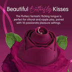 Creative Conceptions Skins Rose Buddies The Rose Flutterz USB Rechargeable Flicking Rose Stimulator Creative Conceptions