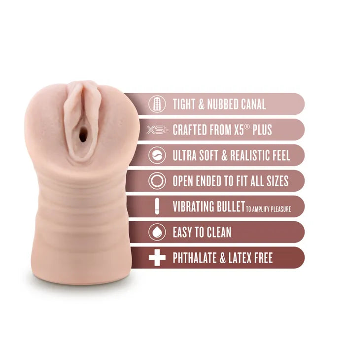 Blush Novelties EnLust Ayumi Vibrating Vagina Stroker Blush Novelties
