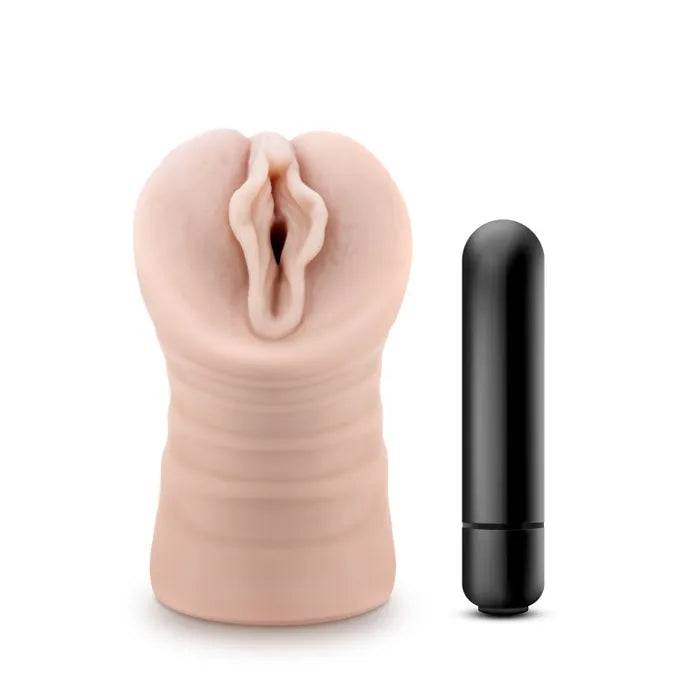Blush Novelties M For Men Ashley Vibrating Vagina Stroker Blush Novelties