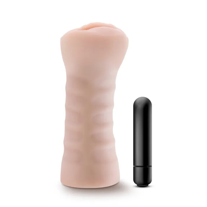 Blush Novelties M For Men Ashley Vibrating Vagina Stroker Blush Novelties