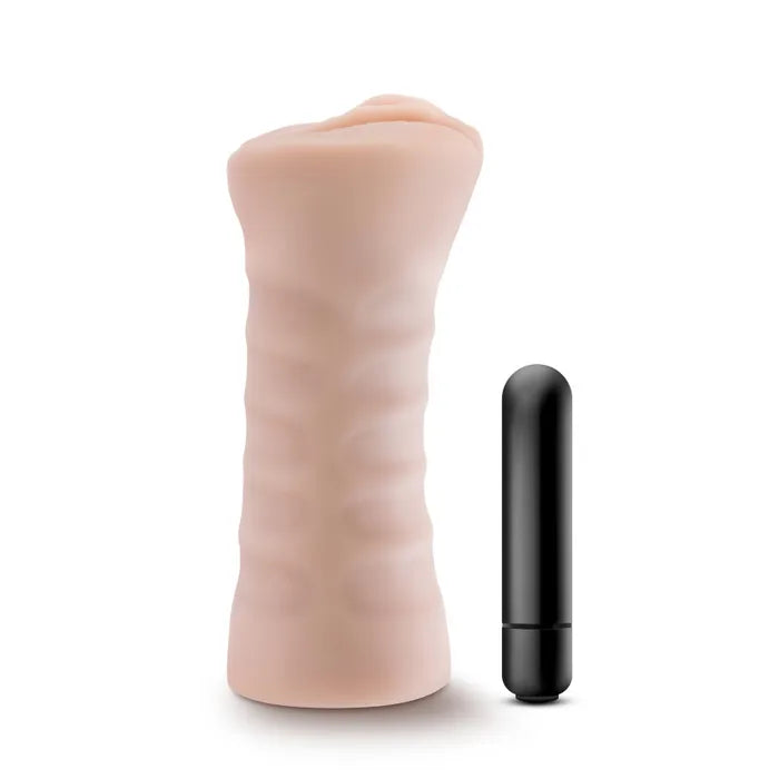 Blush Novelties M For Men Rain Vibrating Vagina Stroker Blush Novelties