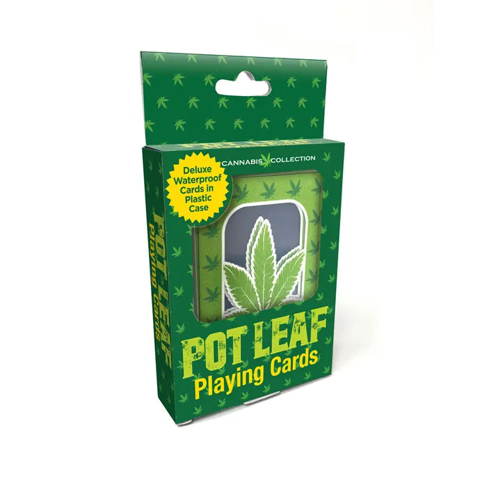 Little Genie Pot Leaf Waterproof Novelty Playing Cards Little Genie