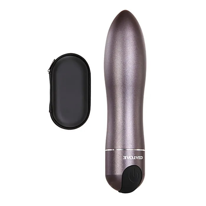 Evolved Travel Gasm USB Rechargeable Bullet Vibrator With Travel Case 9cm Evolved