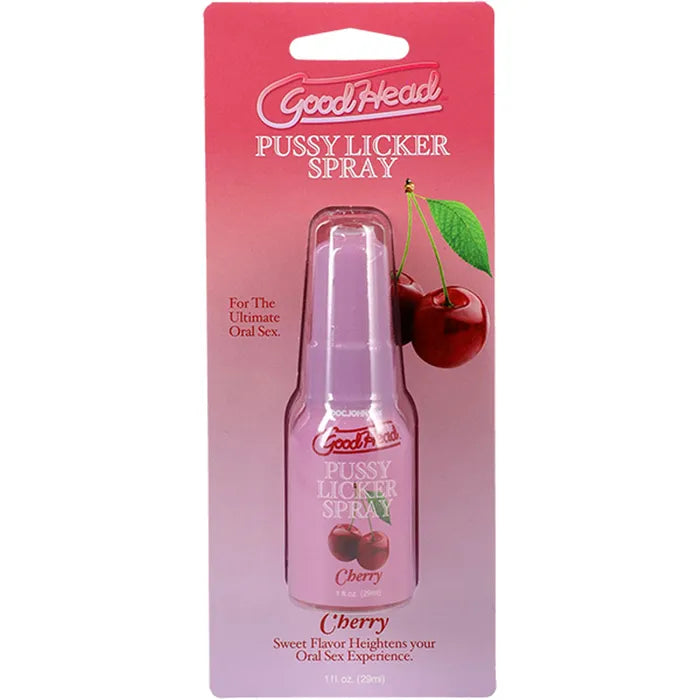 Doc Johnson GoodHead Pussy Licker Flavoured Spray 29ml Bottle