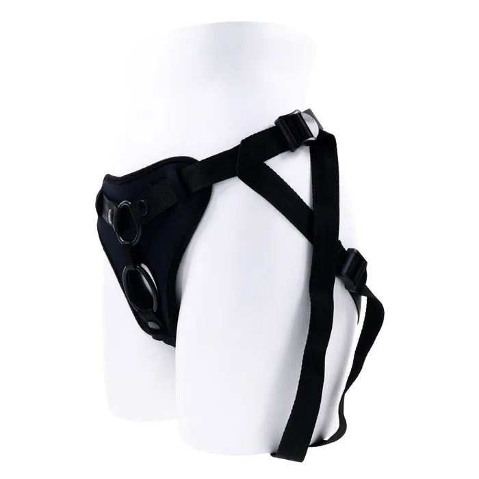 SPORTSHEETS Dual Desires Adjustable Strap On Harness - No Probe Included Sportsheets