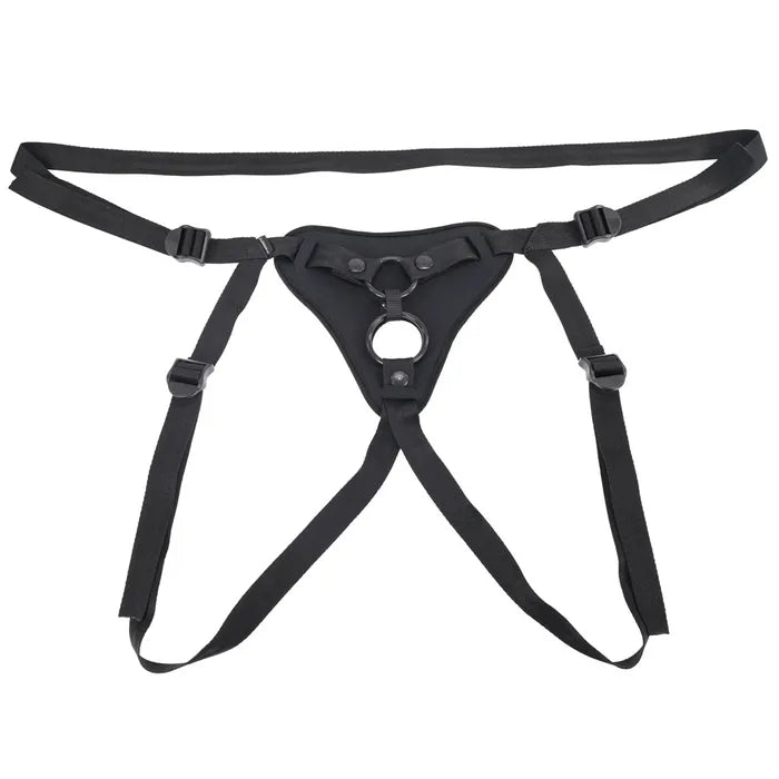 SPORTSHEETS Dual Desires Adjustable Strap On Harness - No Probe Included Sportsheets