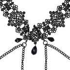 Sportsheets Sex & Mischief Lace Collar With Nipple Ties Sportsheets