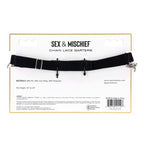 Sportsheets Sex & Mischief Bondage Collar Sex & Mischief Chain Lace Garters Sportsheets