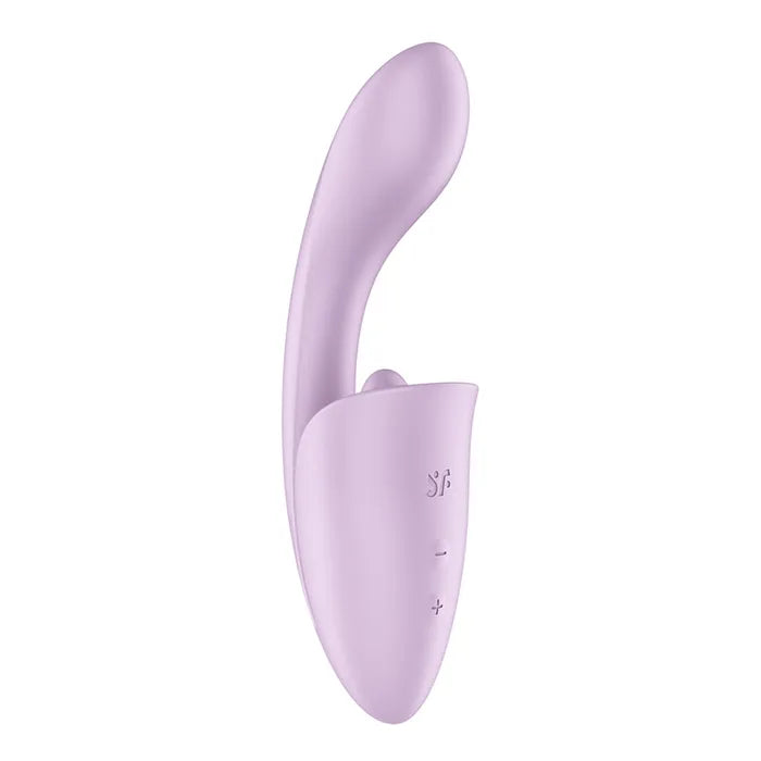 Satisfyer Tongue Expert USB Rechargeable Vibrator With Flicking Clit Stimulator 18cm Satisfyer